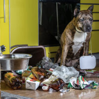 workplace dog rubbish