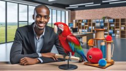 scarlet-macaw-in-workplace scarlet-macaw-in-workplace
